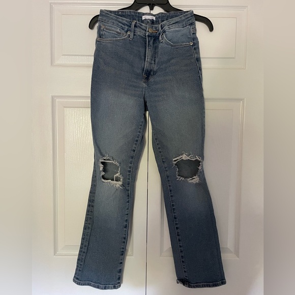 Good American: Good icon Straight Jeans - Picture 1 of 4
